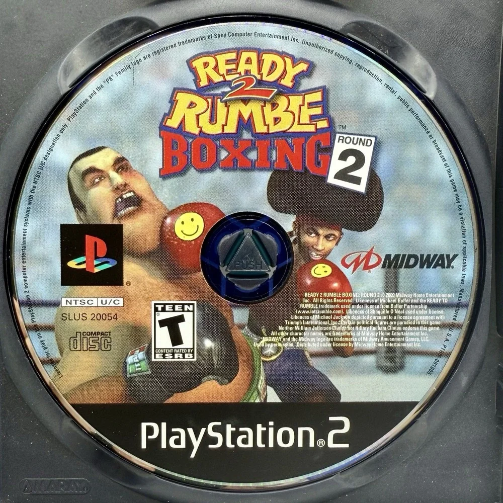 Ready 2 Rumble Boxing: Round 2‎ (Sony PlayStation 2) Disc Only Tested